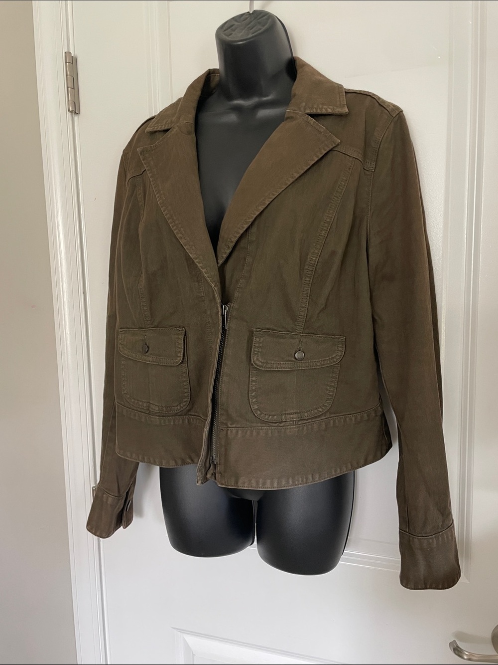 GAP denim jacket / blazer - army green
